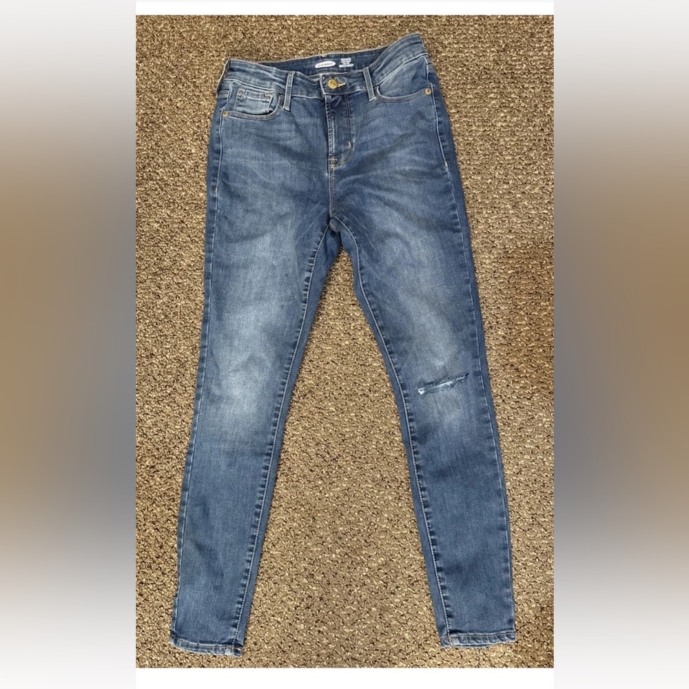 Old Navy High Rise Sculpted Denim